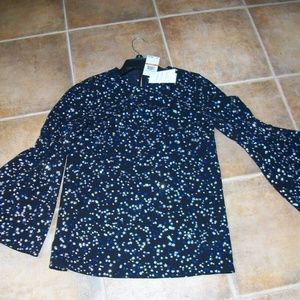 Michael Kors Women's Holiday Embellished top